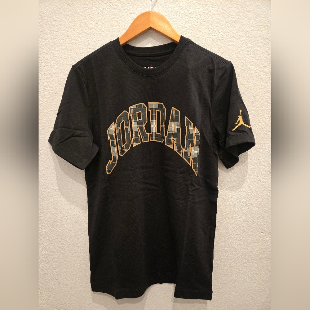 Jordan Men's Black Graphic T-Shirt, Size S, NWT